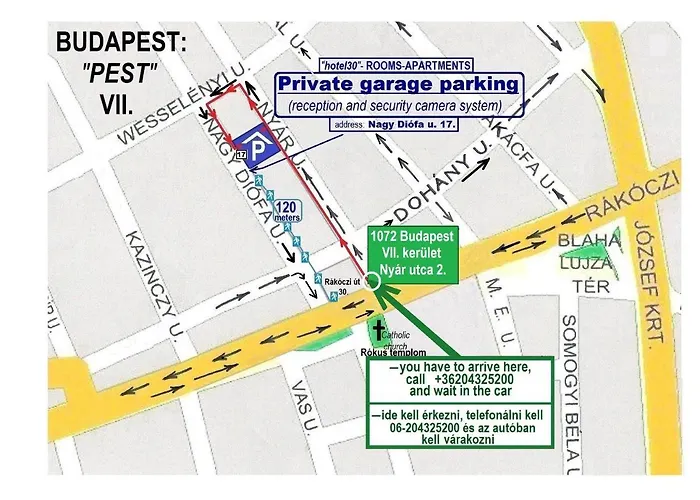 In The Center Of -free Garage Parking * Budapest